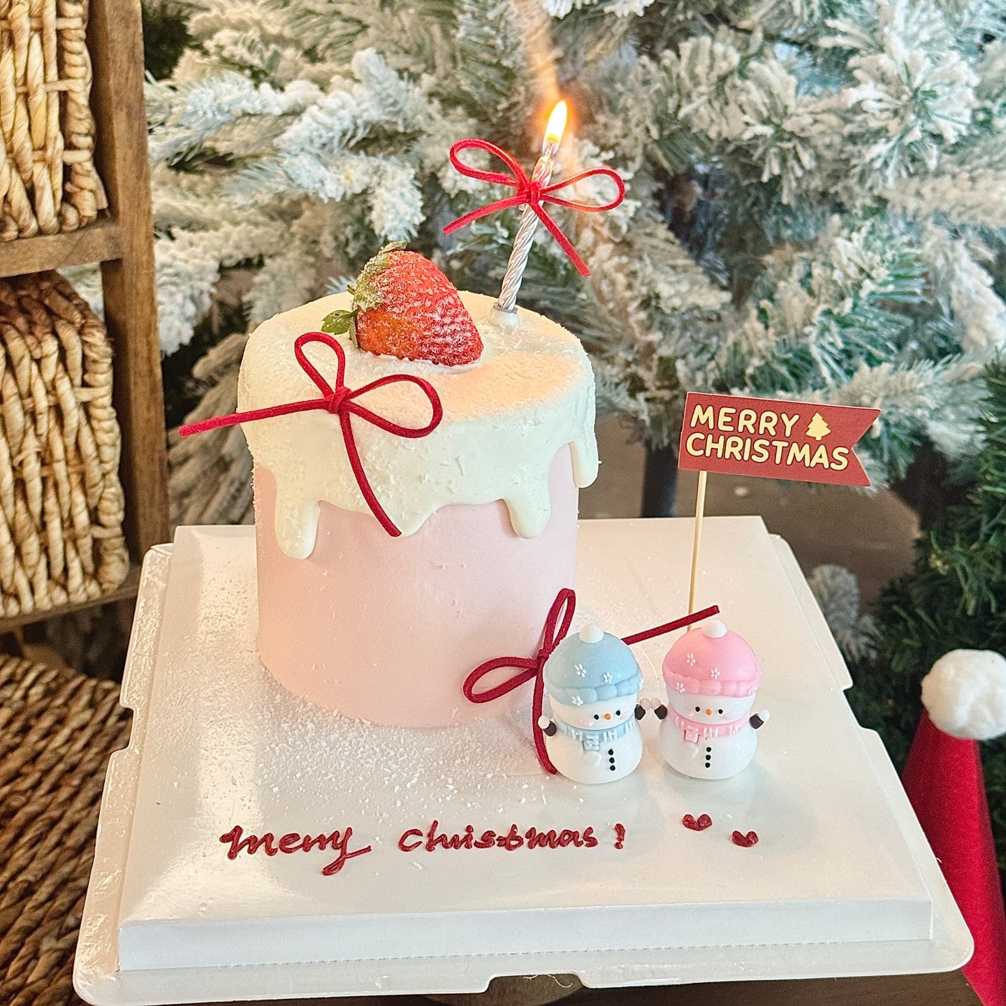 网红2026圣诞节可爱小雪人蛋糕装饰摆件圣诞快乐插旗烘焙甜品装扮,节庆用品/礼品,节日装扮用品,淘宝优惠券,粉丝福利购,淘宝优惠卷