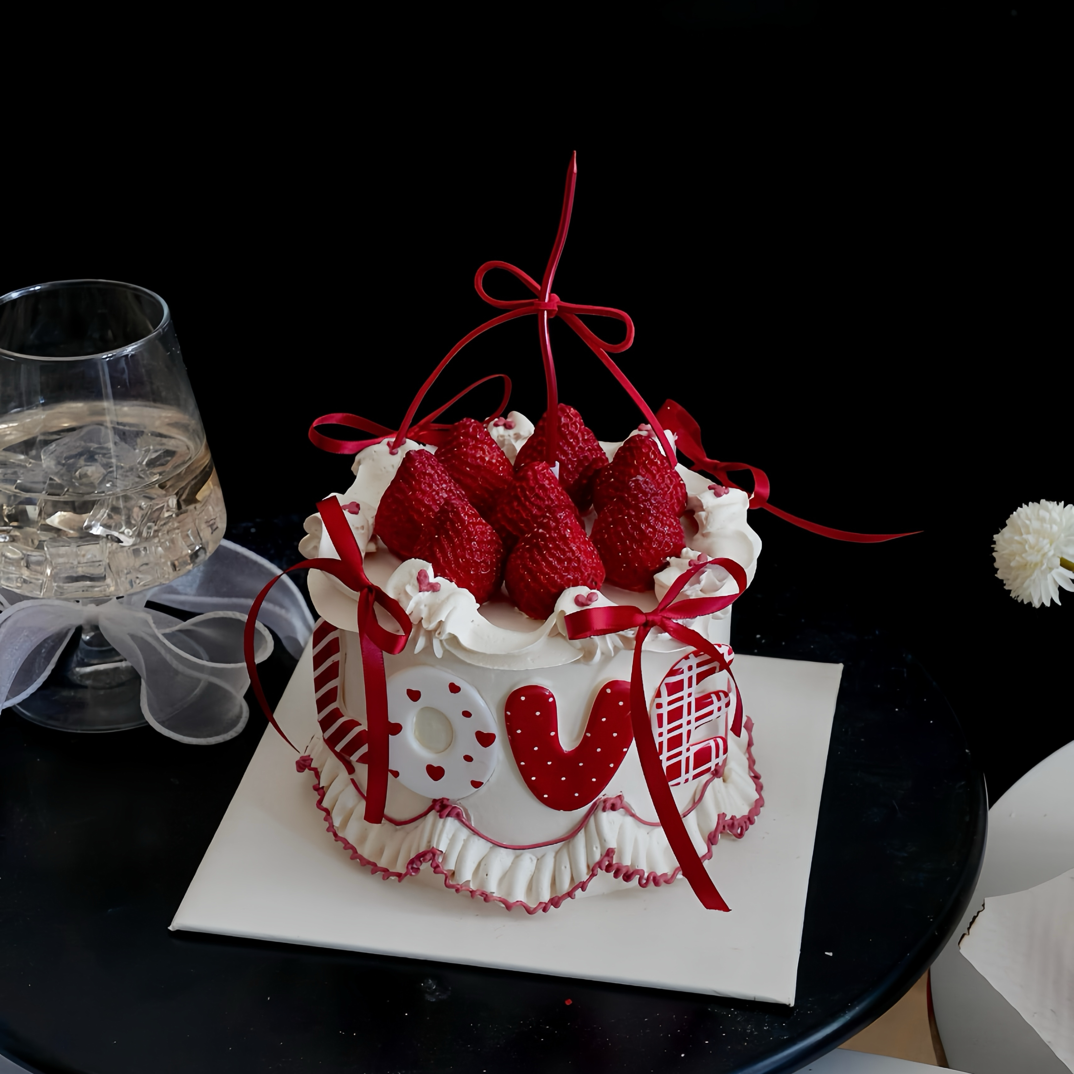 2026网红情人节爱心love亚克力蛋糕装饰插件2.14情侣节日插牌摆件,节庆用品/礼品,节日装扮用品,淘宝优惠券,粉丝福利购,淘宝优惠卷