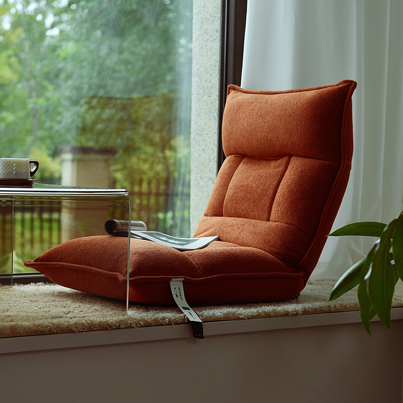 床上懒人沙发日式飘窗椅家用可睡可躺单人卧室阳台小沙发折叠坐垫