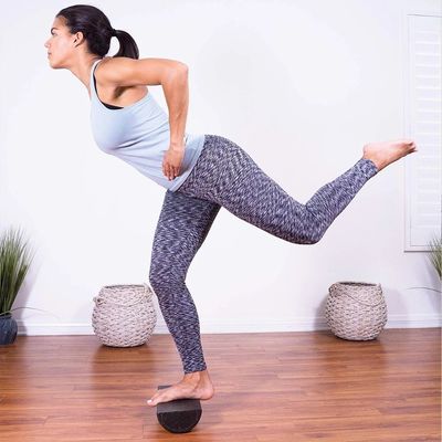 Half Round Yoga Massage Roller Column Muscle Relaxation Yoga