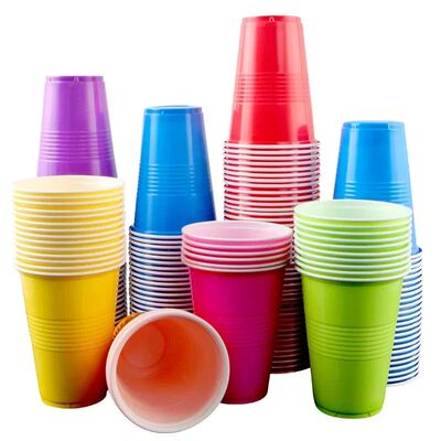 50Pcs Plastic Party Cups 16-Ounce Disposable Water Cups Recy
