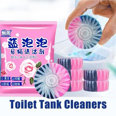 1/3/5PCS Long-Lasting Toilet Effervescent Cleaner Deodorizes