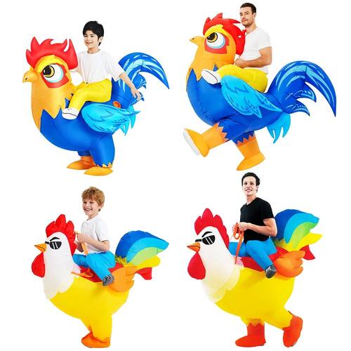 Adult Animal Rooster Flamingo Horse Inflatable Costume Anime