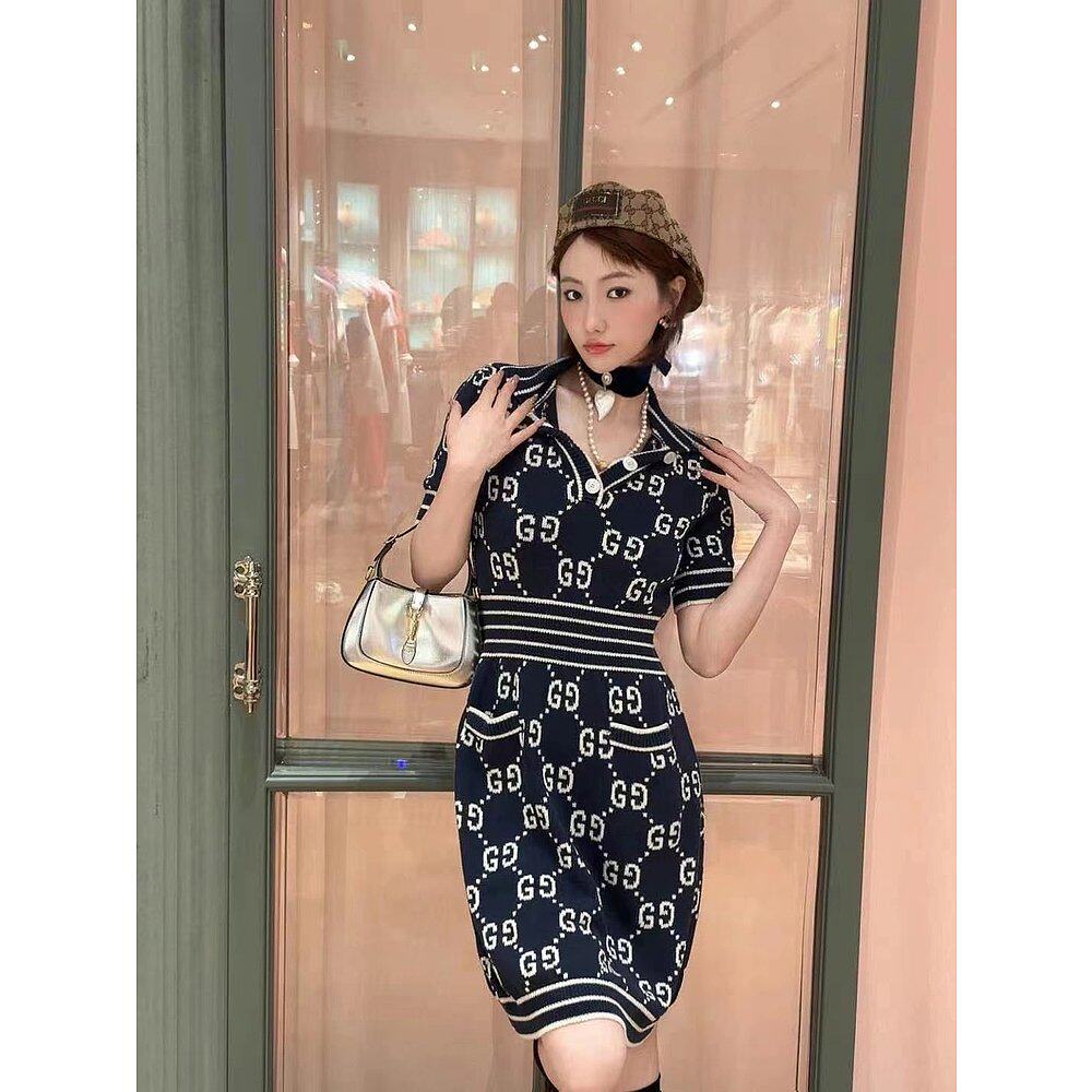 GUCCI 黑色女士连衣裙 753920-XKCAN-1289