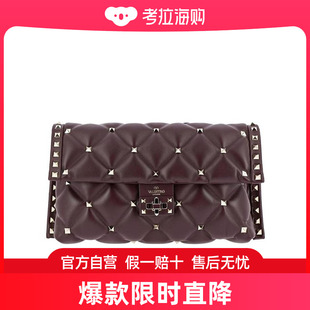 Valentino Candy中号铆钉牛皮单肩包 女士 华伦天奴 QW0B0B83NAP