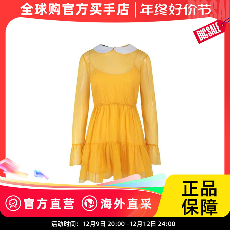 GUCCI23SS连衣裙女728125ZAL3Y 7537Yellow