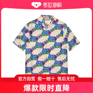 印花衬衫 770432ZAPEY Gucci