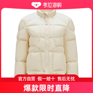 Moncler J10931A000435396L 徽标前袋羽绒服