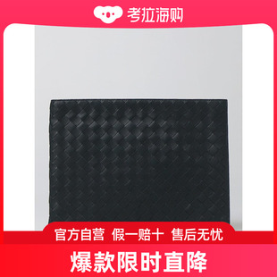 男士 Bottega Veneta 葆蝶家 607479VCPQ5 梭织皮质手拿包