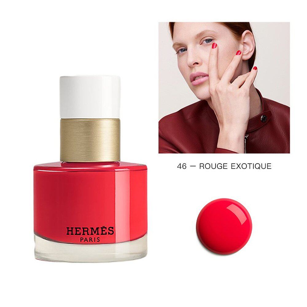 Hermes爱马仕指甲油15ml  #46 – ROUGE EXOTIQUE