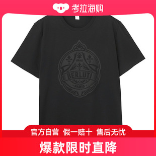 r18jrs51 日本直邮BERLUTI T恤黑色 900 圆领 004
