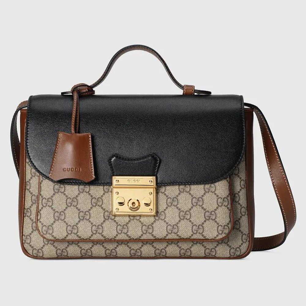 GUCCI/古驰 2021秋冬新款  女士小号老花帆