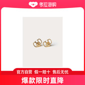 Valentino WW2J0G76MET 徽标耳环