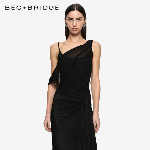 BECBRIDGE不规则设计感长裙