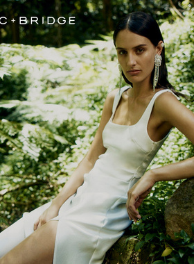 BECBRIDGE THE DREAMER伴娘系列简约修身吊带连衣裙BM-11015