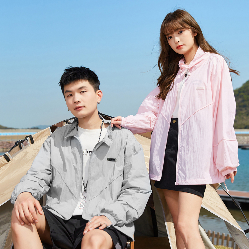 唐狮情侣防晒衣夏外穿薄款外套女