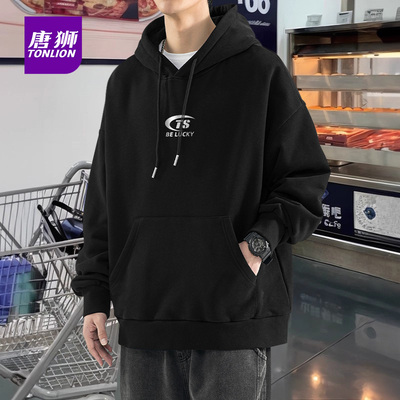 唐狮加绒加厚保暖奥利绒卫衣男款