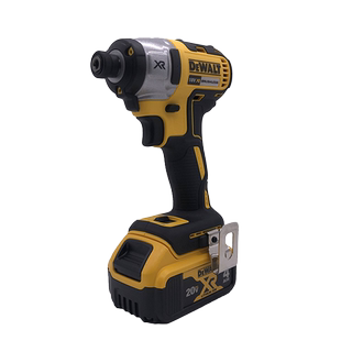 美国得伟DEWALT锂电18V大扭力电动螺丝刀20V无刷冲击起子机DCF887