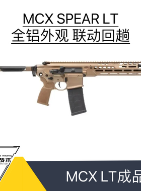 MCX SPEAR LT 灰色塞拉科特陶瓷涂层 组装定制成品玩具模型电动
