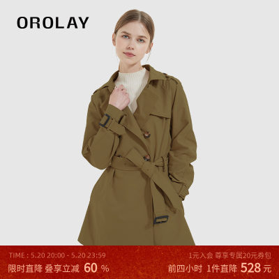 OROLAY欧绒莱2022年春秋长袖外套