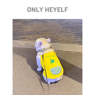 heyelf巴哥透气西高地狗狗衣服