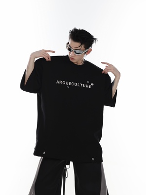 culture短袖金属青年印花半袖