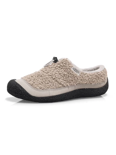 Женская обувь KEEN HOWSER III SLIDE, теплая хлопковая обувь с копытом ягненка, удобная и износостойкая повседневная обувь 1031040