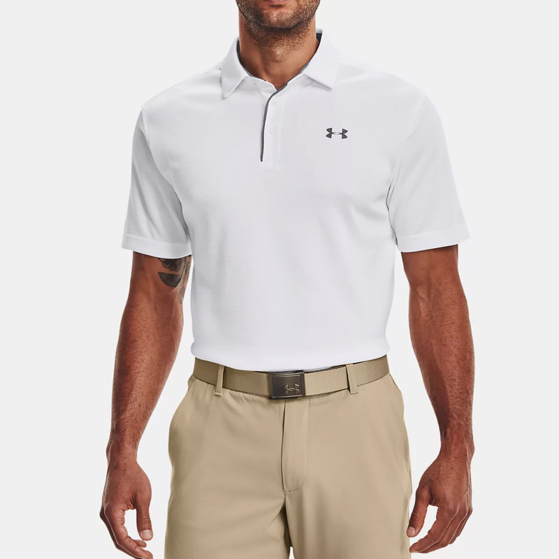Under Armour安德玛男款运动透气保罗衫POLO衫短袖T恤1290140