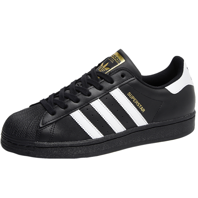 Adidas阿迪达斯黑色贝壳头休闲鞋