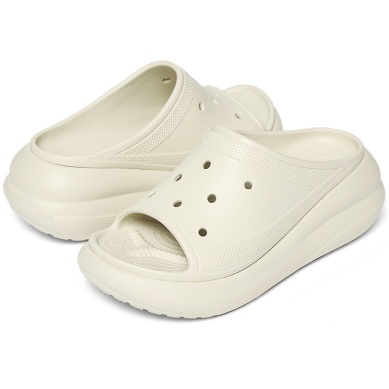 Crocs卡骆驰男女同款泡芙凉拖鞋