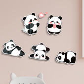 自粘特色家居电视柜墙贴遮丑补洞贴卧室房间玄关门上布置贴小图案