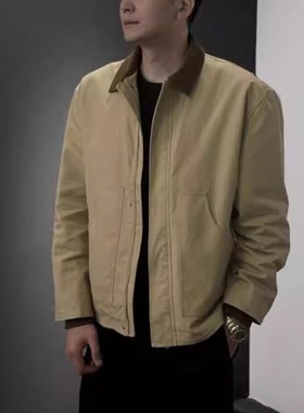Sieber 1【西博】美式翻领夹克外套Duck帆布硬汉工装夹克百搭宽松