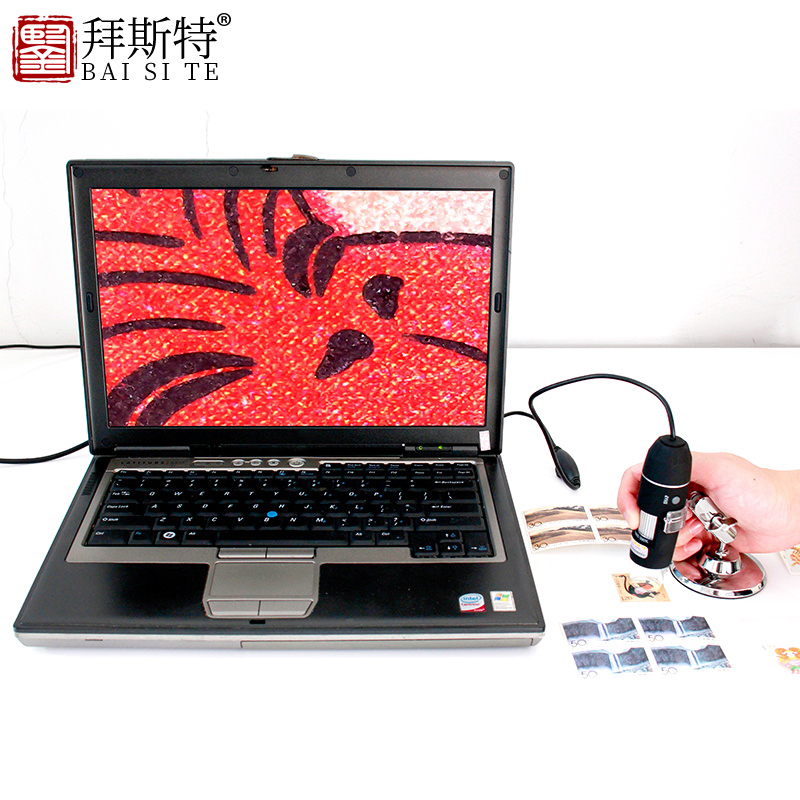 数码显微镜台式放大镜50倍可视频200倍鉴定工业电子路手机监控USB