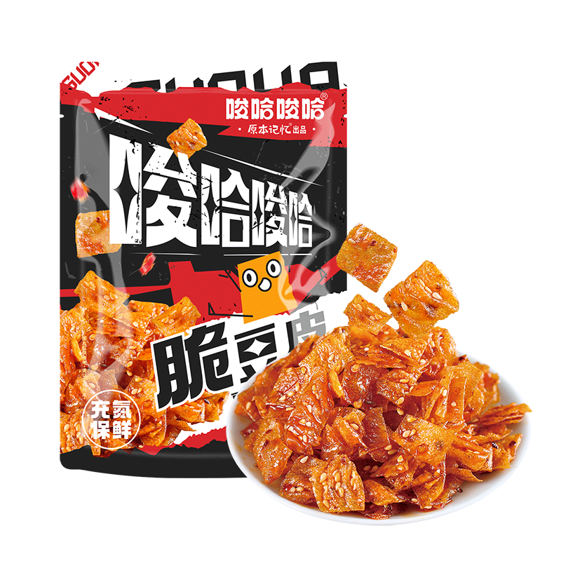 【59元任选7件】原本记忆香辣脆豆皮解馋零食办公室休闲食品小吃