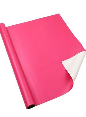 1 Roll Wrapping Paper - Roll- Pink Solid Color Pearly Lustre