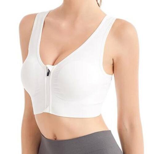 Running Fitness Sports Bra Front Zipper Women's Underwear Sh