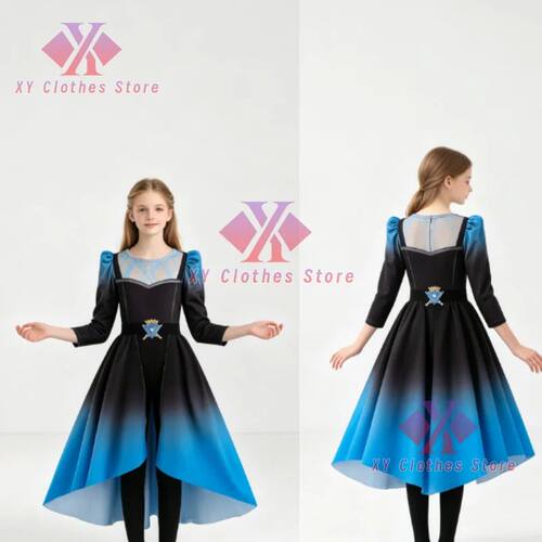 Descendants Princess Chloe Girls Outfits Halloween Cosplay M