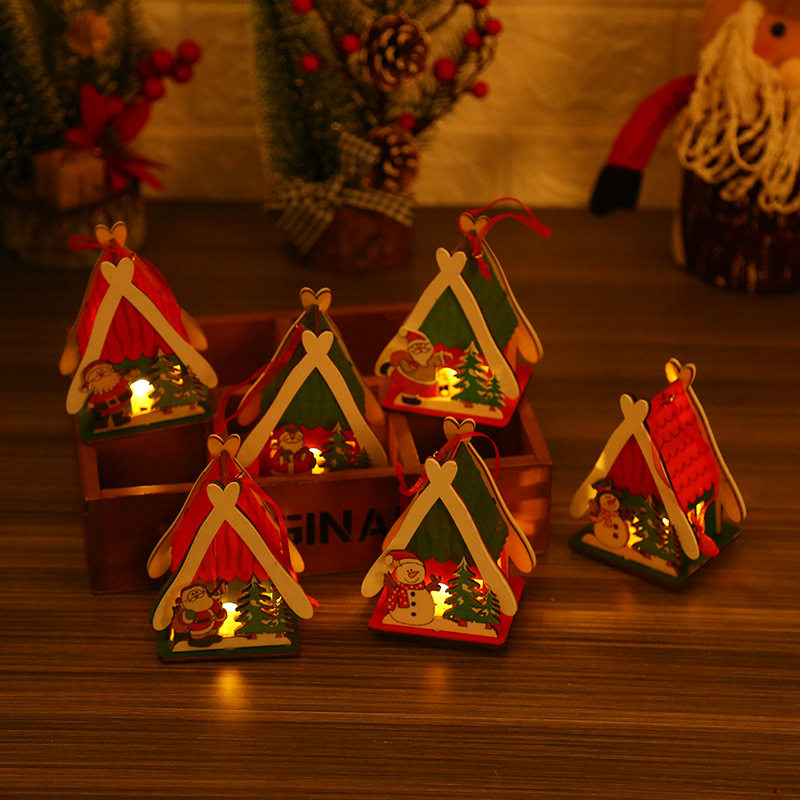 christmas gift christmas decorations christmas wooden house