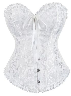 Victorian Corset Plus Size Women Sexy Overbust Bustiers Top