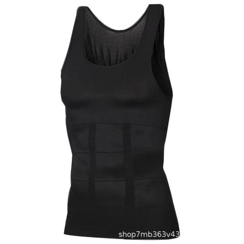 Men's Shaper Belly Tinting Vest Tunic Body-shaping Underwear