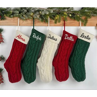 Embroidered Personalized Custom Stockings Christma Christmas