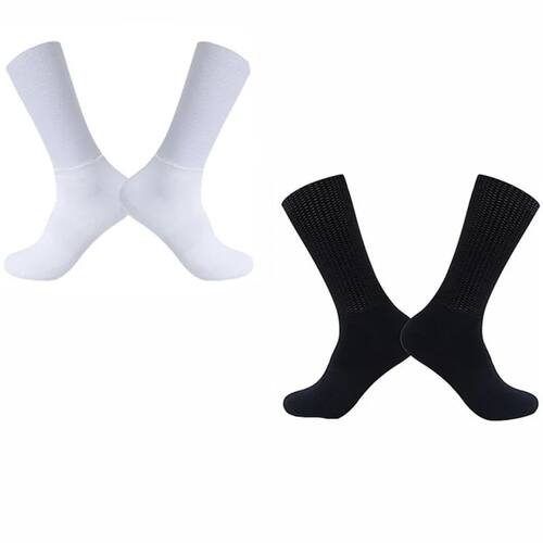 Anti Slip Seamless Cycling Socks Integral Moulding High-tech
