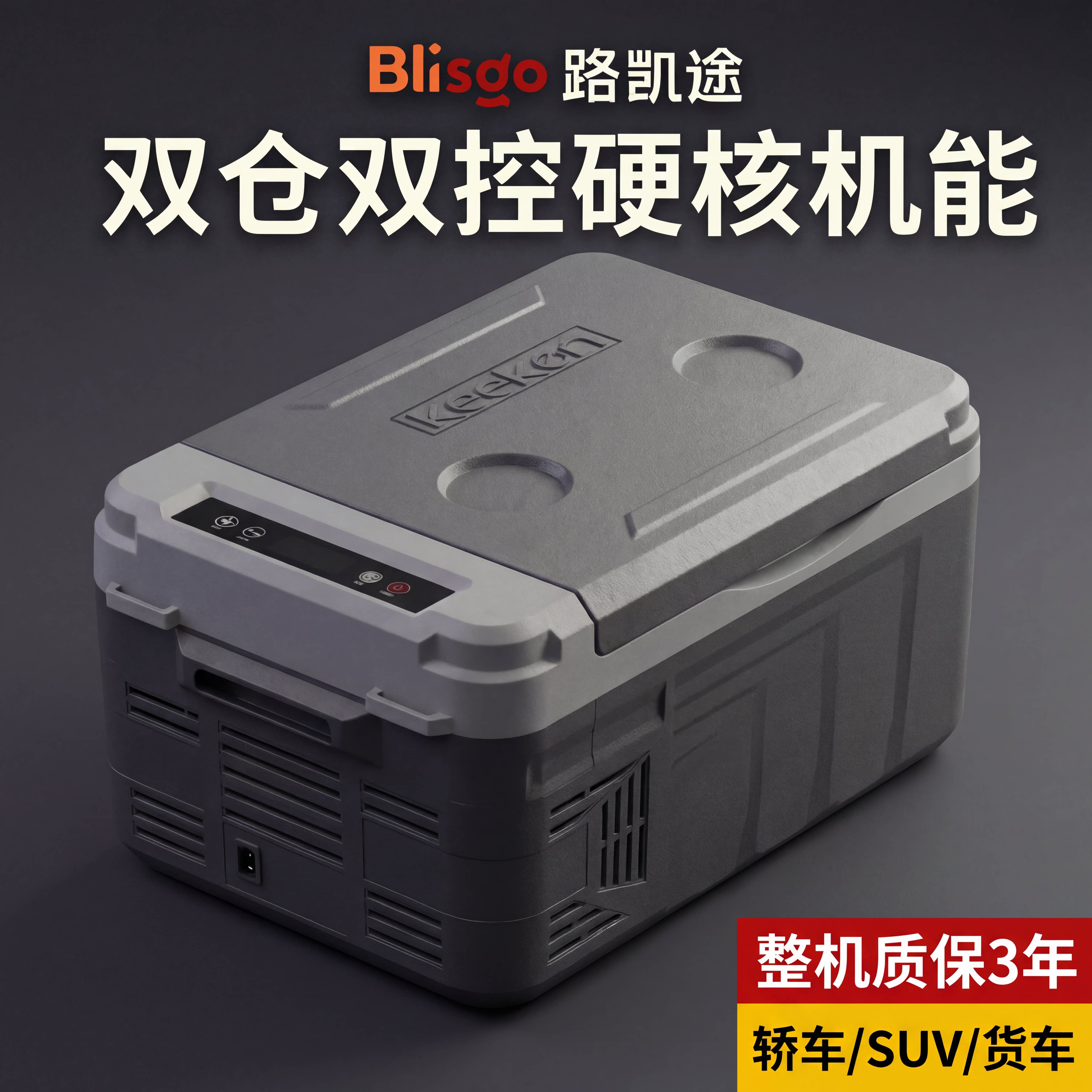 车家两用车载冰箱压缩机制冷小型冷冻冰柜12V汽车24V大货车