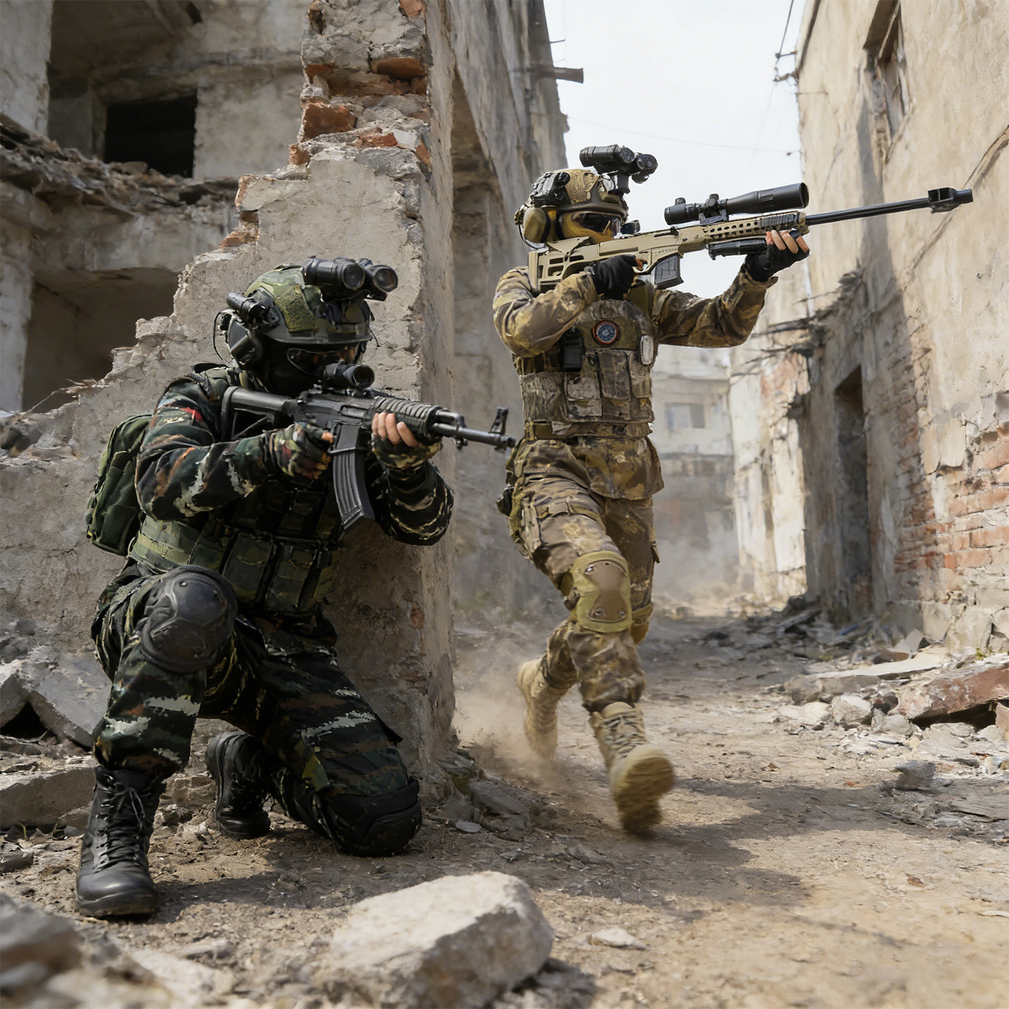 迷彩服儿童套装男户外战术服特种兵女童长袖军训表演迷彩演出服装