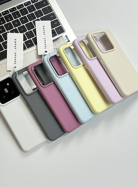 颜浔数码  ins纯色简约韩风14ultra手机壳真液态硅胶适用于小米15pro红米至尊版K70/60耐脏防摔note14pro