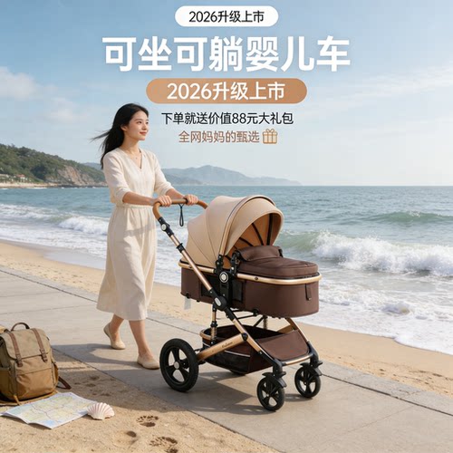 belecoo高景观2026新款婴儿推车