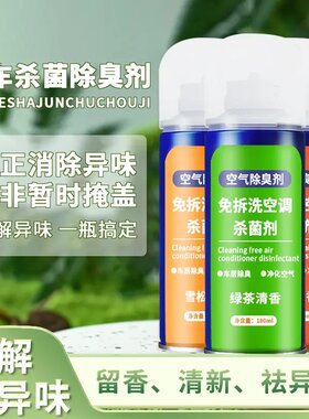 海德蓬空气除臭剂百乐岛免拆洗空调杀菌剂智艺车载清新剂异味喷雾