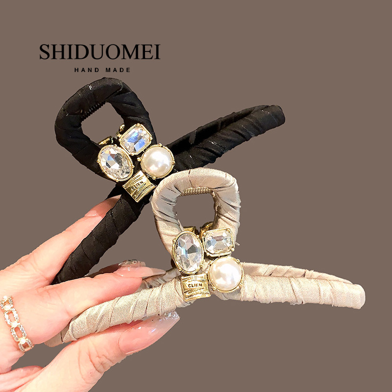 小香风复古大号抓夹2023年