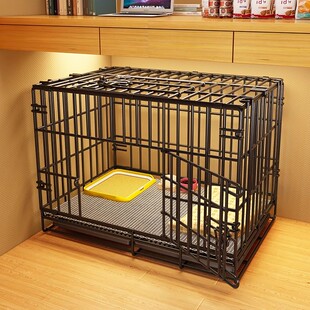 宠物狗笼子小型犬中型犬带厕所猫笼子家用室内柯基泰迪大型犬狗窝