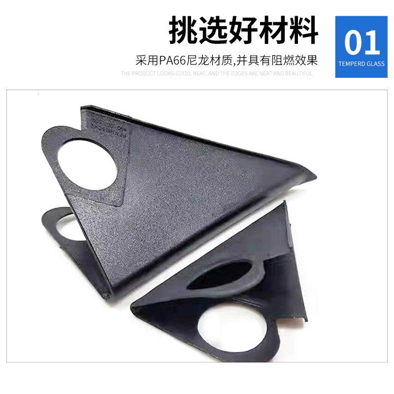 开口塑料波纹管固定式卡扣卡箍汽车线束拉环式穿线器羽帆软管